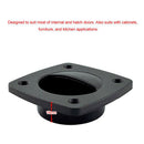 Hatch pull handle / Flush Pull Nylon Marine Boat Hatch Deck Pull Handle Black