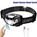 USB Rechargeable LED Headlamp Headlight Head Lamp Torch Flashlight Waterproof Y