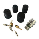 R134a Air Conditioning Car Auto Valve Core A/C System Caps Service Remover Kit