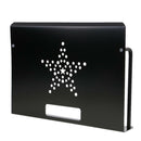 Wall Mounted Set-top Box Bracket Shelf Support Router Rack Holder Black