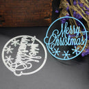 Merry Christmas Cutting Die Stencil Scrapbooking Card Album Template DIY