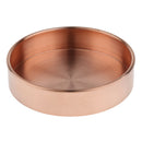 Storage Tray Multipurpose Copper Round Desk Metal Jewelry Organizers 10&14cm