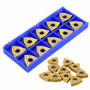 10Pcs/Set New Wnmg080404 Carbide Inserts Blades For Lathe Turning Tool Turn