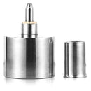 200Ml Alcohol Burner Biology Chemistry Dental Lab Lamp With Wick Leather Cr H2W1