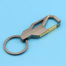 Carabiner Key Ring Alloy Metal Spring Locking Clip Chain Holder-Keys