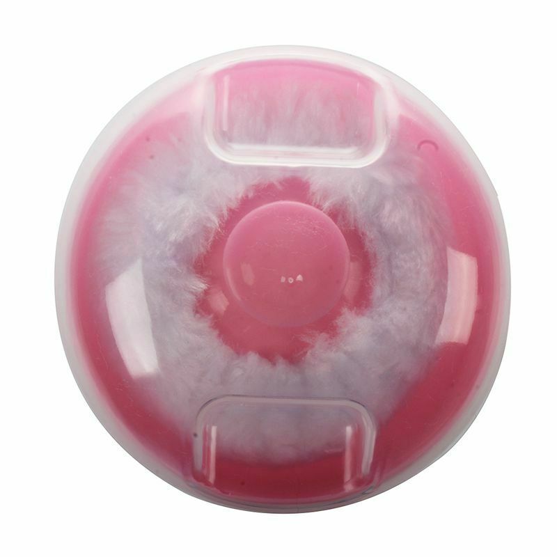 Mini Portable Baby Soft Face Body Cosmetic Powder Puff Sponge Box Case Cont B3S4