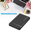 2.5 inch HDD SSD Enclosure 480Mbps Hard Drive Mobile External Case (USB2.0)