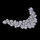 1x Embroidered Floral Lace Neckline Collar Trim Clothes Sewing Applique Pop