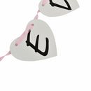 Chic Heart Just Married Wedding Bunting Banner Party Decorations Booth Prop A â„–[