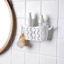 Kitchen Sink Faucet Caddy Bath Hanging Organizer Sink Draining Soap Sponge  B5B4