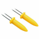 20 Pieces Stainless Steel Corn Holders Corn On The Cob Skewers For Bbq Twin
