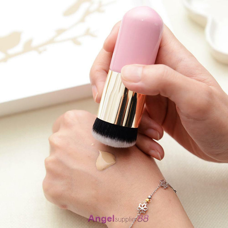 Pro Makeup Brushes Kabuki Cosmetic Contour Face Blusher Powder Foundation Brush