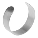 Unfinished Blank Bangle Setting Cuff Bracelet for Jewelry Making Craft 2cm