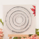 Vivid Sewing thread scrapbook  photo albums cards silicone transparent stamp 3c