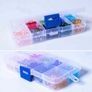300 Pcs Glass Beads, 8mm 10 Color Faceted Beads Crystal Beads for Jewelry M X3F1