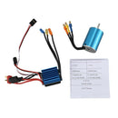 2838 4500KV 4P Sensorless Brushless Motor+35A ESC for 1/14 1/16 1/18 RC Car