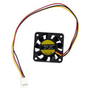 3 Pcs 40mmx10mm 3P 7 Blades Computer Chipset Cooling Fan DC 12V W1E2