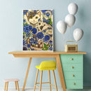 5D DIY Full Drill Diamond Painting Flowers Cat Cross Stitch Mosaic Kit