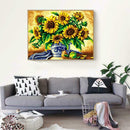 5D DIY Full Drill Diamond Painting Sunflowers Cross Stitch Embroidery Kit