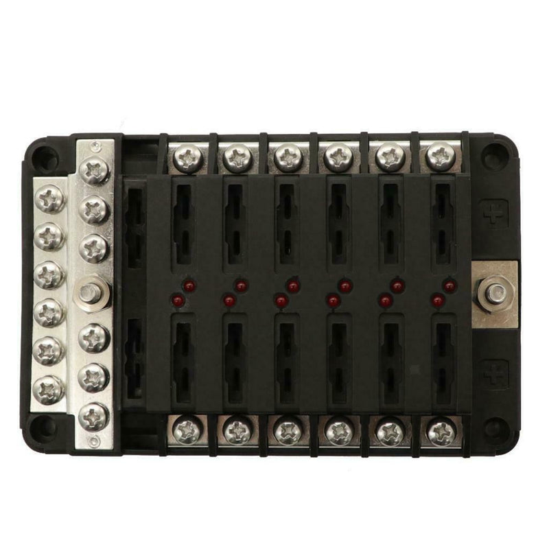 Storage Waterproof 12 Volt System Light Terminal Dc Pontoon Tackle  Kayak Anchor