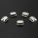 50Pcs Micro B Type B Female 5Pin SMT Socket Jack Connector Port .Bo K6C1 Gi J3V6