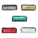 2PCS Fish Scale Ladies Box School Tools Cosmetic Bags Women Girls Simple Cl