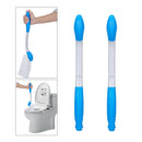 2 Pieces Bottom Wiper Handled Toilet Aid Obese Tool Paper Holder Bottom