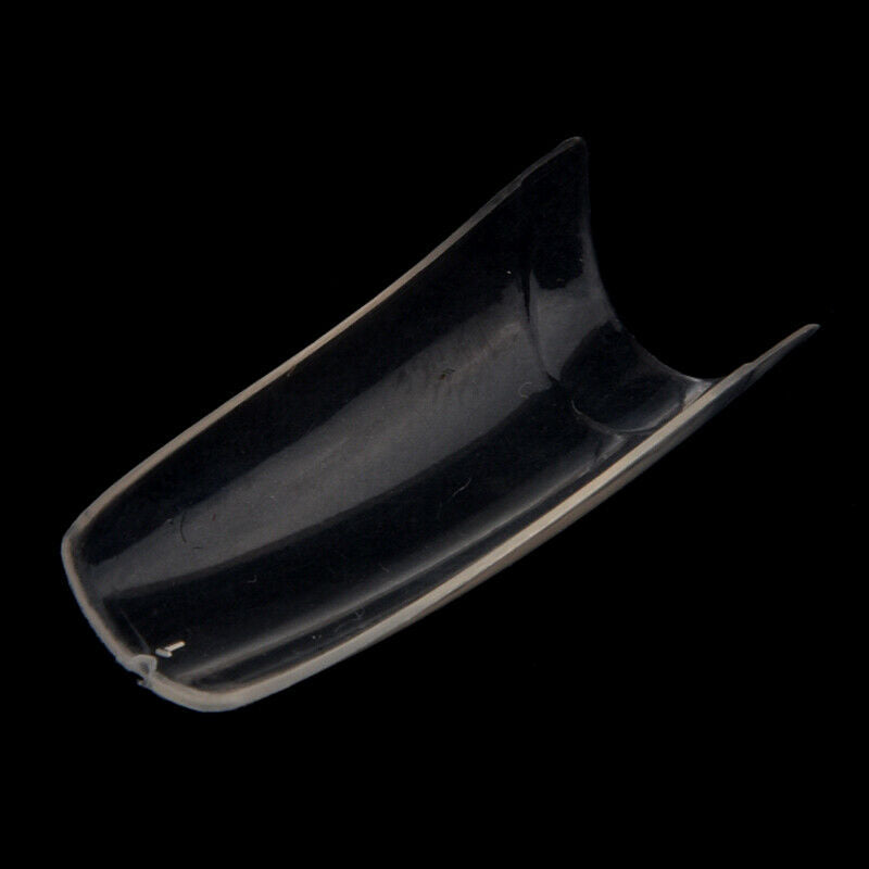 500pcs false nail tips acrylic pieces transparent color French style B1R1