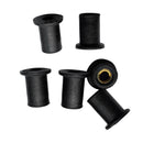 6pcs M4 Rubber Well Nut Motorcycle Metric Windscreen Wellnuts BRASS NUTS
