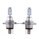 1 Pair H4 LED Headlight Car 35W 8000K Replace Hi/Lo Beam Bulb Lamp, Ice