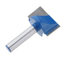 2 Pieces 8mm Shank CNC Router Bottom Cleaning Bit Milling Cutter Woodworking