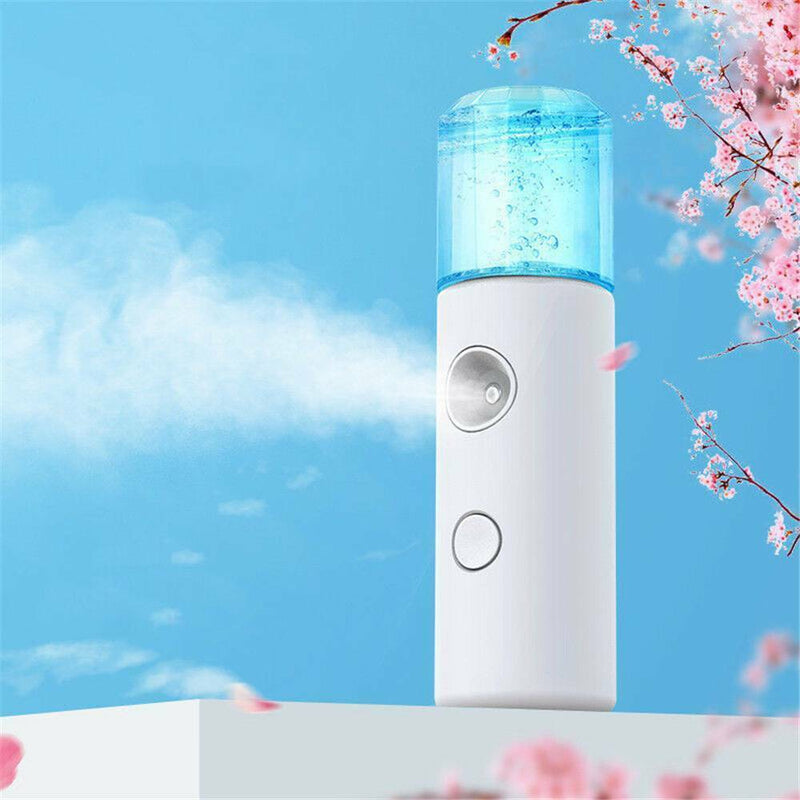 Portable USB Nano Face Mist Spray Facial Sprayer Moisturizing Humidifier 30ml~~