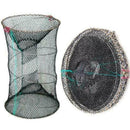 Lobster Crab Net Bait Live Trap Pot Eel Fish Prawn Shrimp Fishing N3T7 Cage P7R2