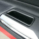 2pcs For Mustang 2015 ABS Car Interior Door Storage Box Containers Hol V5X5