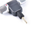 Portable Mini Stereo Recording Microphone Mic With 3.5mm Mini Jack PC Laptop Kw