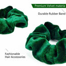 Premium Velvet Hair Scrunchies Hair Bands Scrunchy Hair Ties Girls 12-Packs