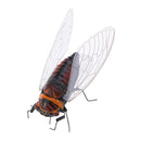4Pieces Realistic Insect Animal Pot Hanger Fridge Magnet Garden Decor Cicada