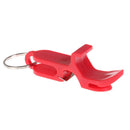 4 In 1 Portable Can Opener Keychain Tool Pocket Aluminum Claw Key Ring CS Hn