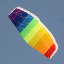 Dual Line Parafoil Kite with Control Bar Line Power Braid Sailing Kites