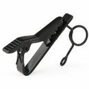 5 Pcs Ring Mini 7.5 mm Microphone Clip Holder Tie Clip Collar Clip Practica