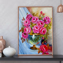 5D DIY Full Round Drill Diamond Painting Flowers Art Embroidery Kits (B907)