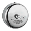 Retractable Adjustable Stainless Steel Clothesline Hanger Rope for Bathroom