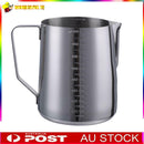 900ML Stainless Steel Frothing Pitcher Jug Coffee Cup Making Tool Tip Mouth