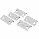 5 pcs. Replacements Cupboard Furniture sign Lock plate 2,9 x 1,4 x 0,9cm L6D8