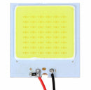 8Pcs 48 SMD COB White Panel LED T10 Car Interior Panel Light Dome Lamp Bulb AU