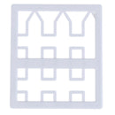 Fence Design Plastic Fondant Cutter Cake Mold Fondant DIY Decorating Tools3C