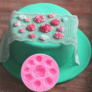 Blumen Silikonform Fondantform Kuchen dekorieren Werkzeuge Schokoladenform Gw