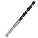 4 5 6 8 10mm 5x Quick Change Metal Tools 1/4" Hex Shank Wood HCS Drill Bit Set