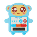Baby Bath Safety Care Tool Water Temperature Monitor Water Temperature Card