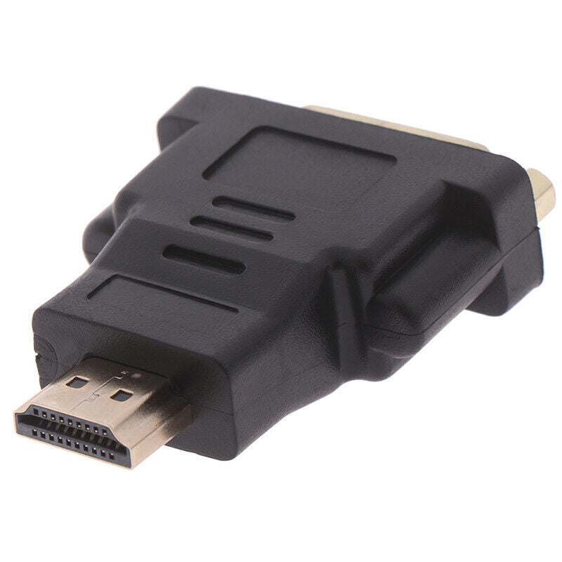 DVI-D Dual Link(24+5 pin) Female to HDMI Male Converter Adapter for LCD HDTVJC!c
